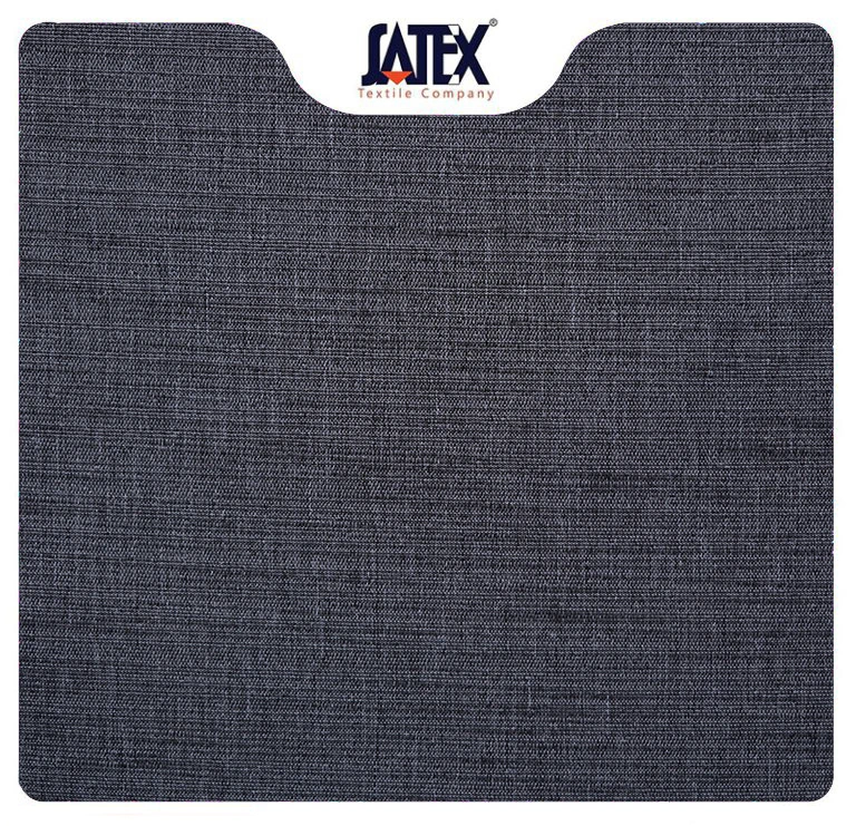 «پارچه ملانژ صنعتی طوسی با بافت ریز و یکنواخت»