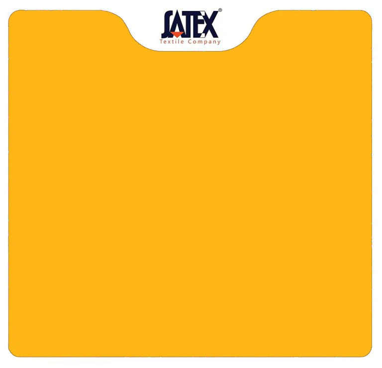 «پارچه ترانزیت رنگ زرد، نمای نزدیک از بافت پارچه مناسب پارچه ماشین های ترانزیت »