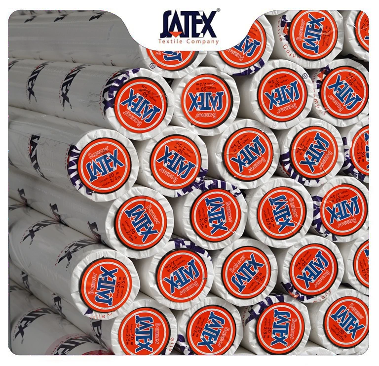 "Banner advertising custom textile and fabric services"