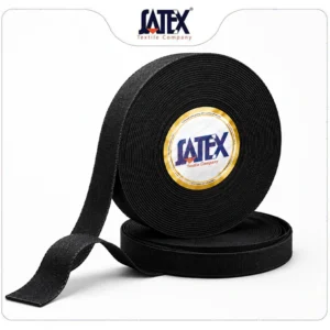 رول نوار پارس مشکی با کیفیت بالا مخصوص کیف و صنایع نساجی